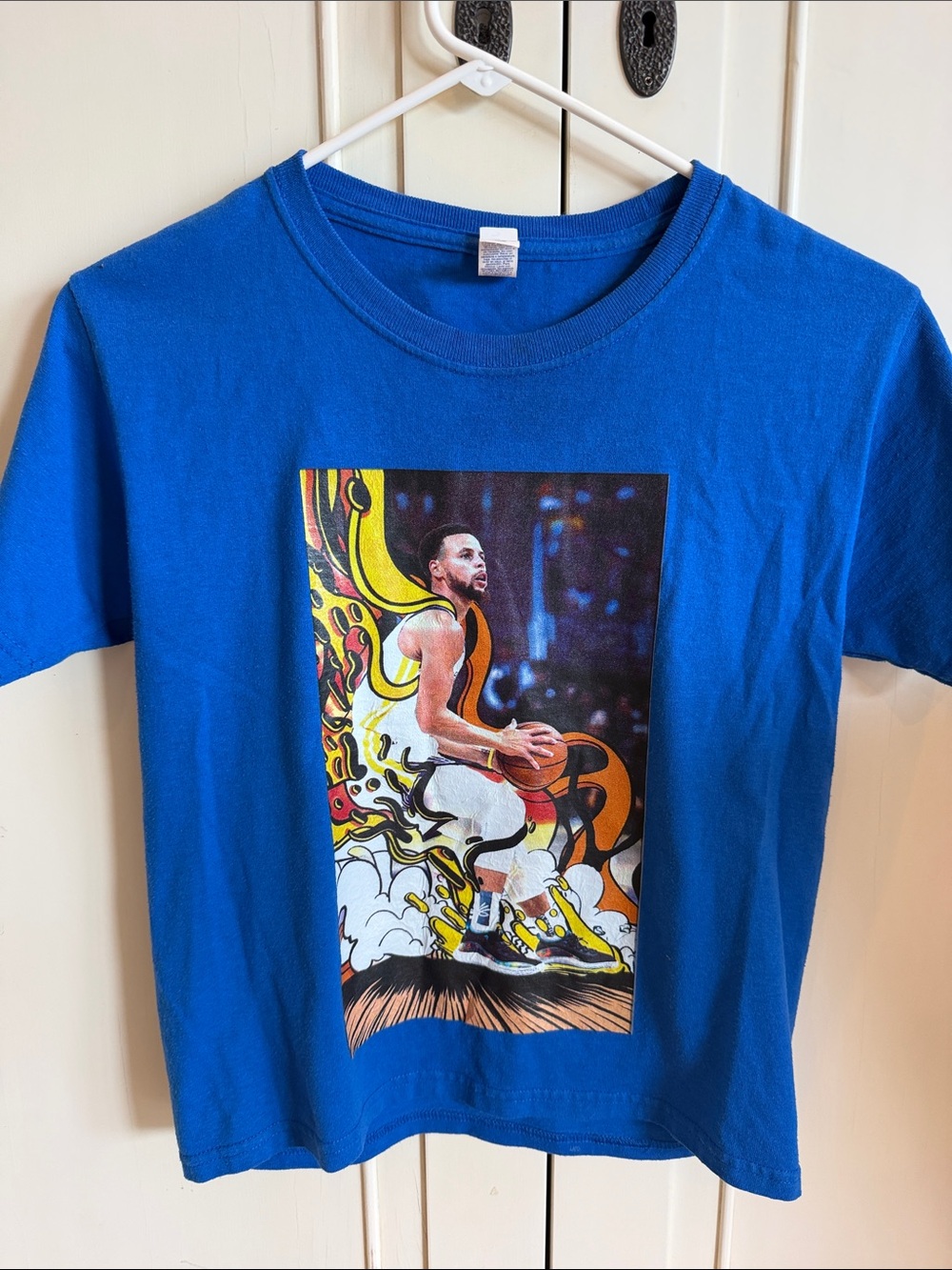 Steph Curry 💙💛 Custom Youth M Shirt